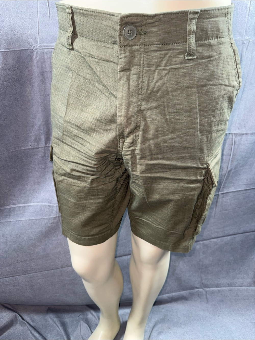 2972-Sonoma Men's Olive Green Cargo Shorts